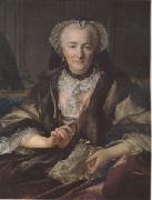 Louis Tocque Madame Dange wife of General Francois Balthazar Dange du Fay (mk05) oil on canvas
